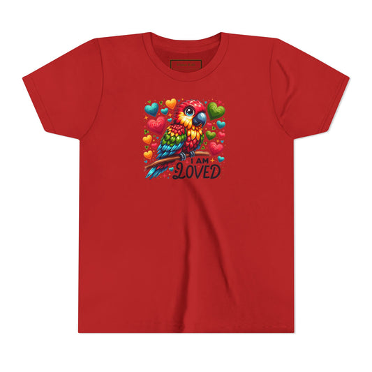 Parrot | I AM LOVED | Youth Graphic Tees | #68-ad-Y
