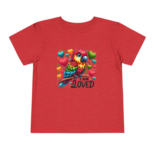 Parrot | I AM LOVED | Toddler Graphic Tees | #68-ad-T
