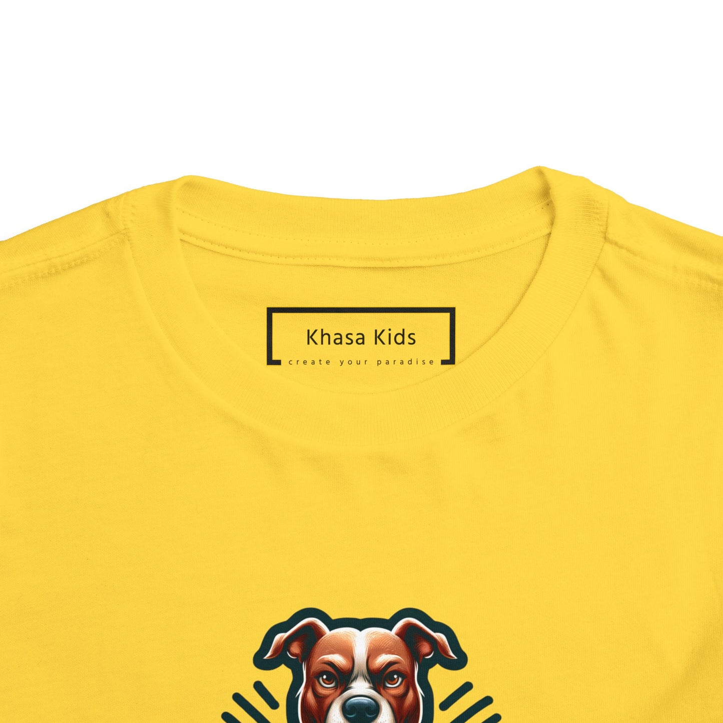 Muscle Dog | I AM BRAVE | Toddler Graphic Tees | 52ZK-T
