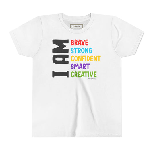 List of Affirmations | Youth Graphic Tees | 53MV-Y