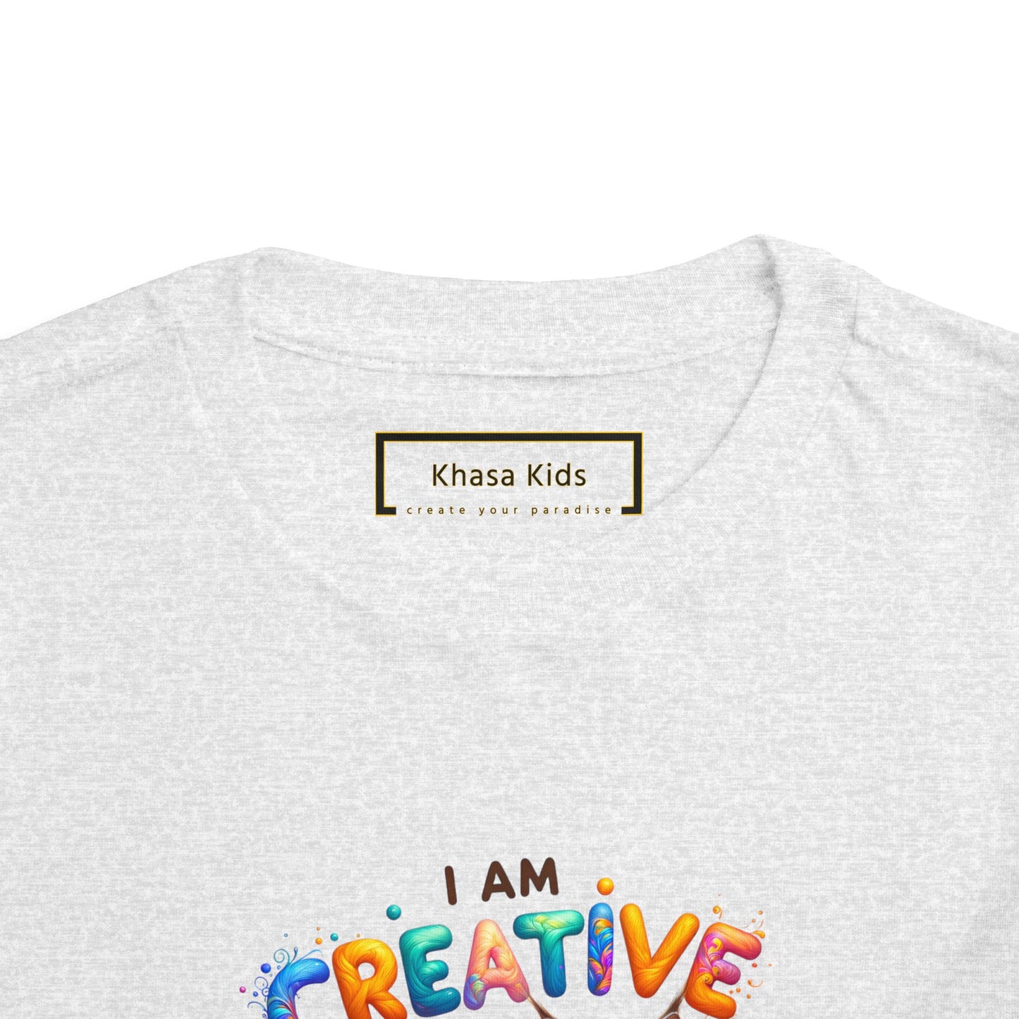 Creative Cat | I AM CREATIVE | Toddler Graphic Tees | 37FM-T