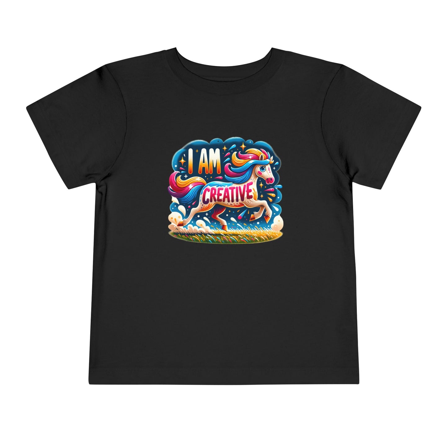 Unicorn Horse | I AM CREATIVE | Toddler Graphic Tees | 74RG-T