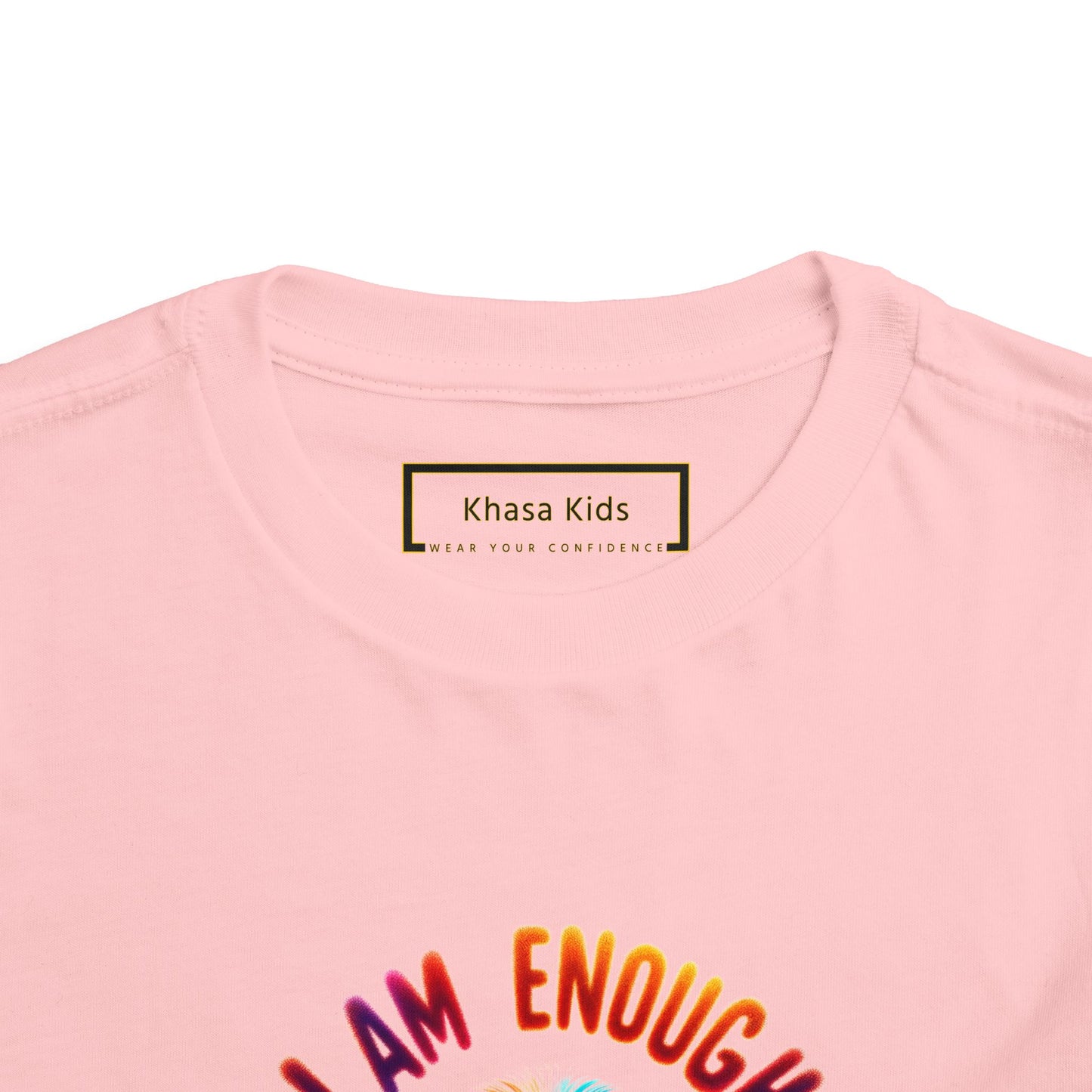 Vibrant Pup | I AM ENOUGH | Toddler Graphic Tees | 35PS-T