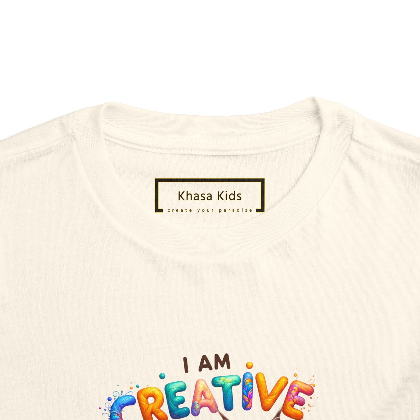 Creative Cat | I AM CREATIVE | Toddler Graphic Tees | 37FM-T