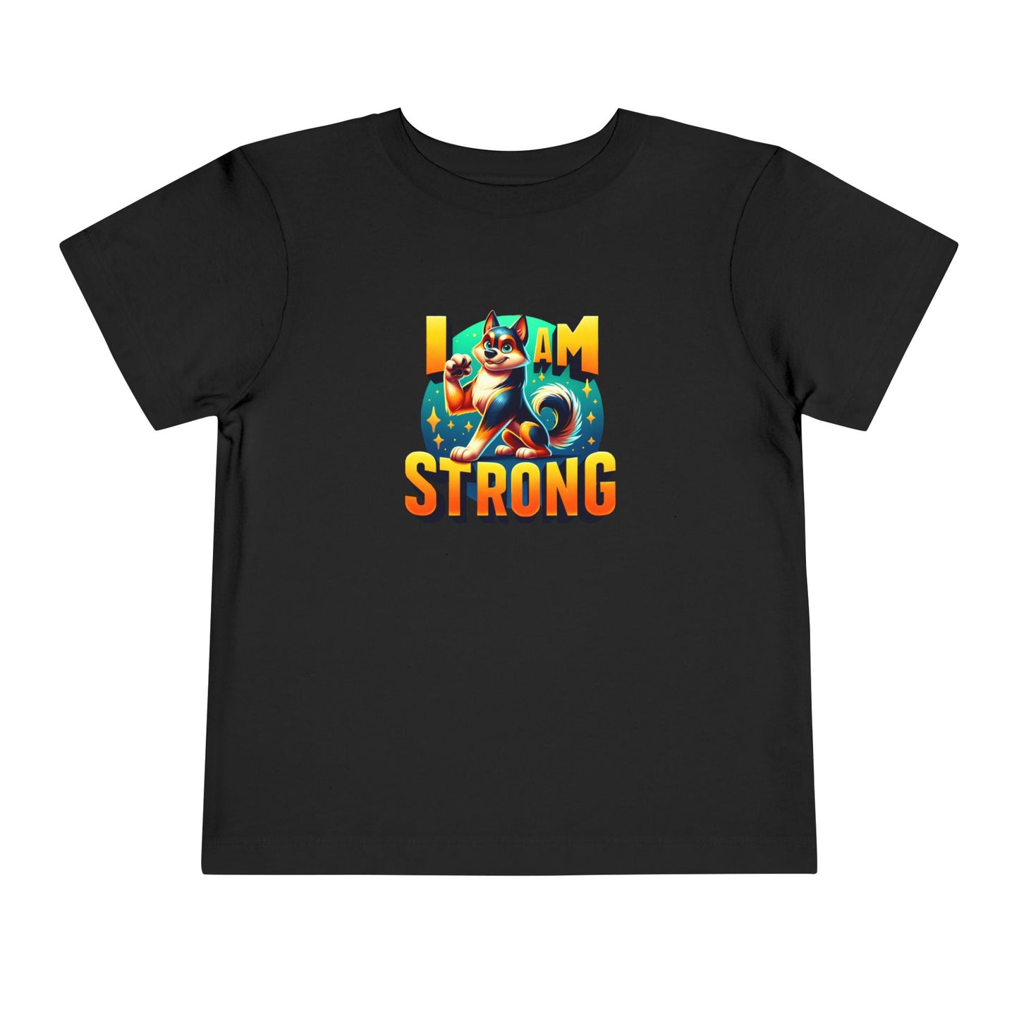 Dog Flex | I AM STRONG | Toddler Graphic Tees | 61JP-T