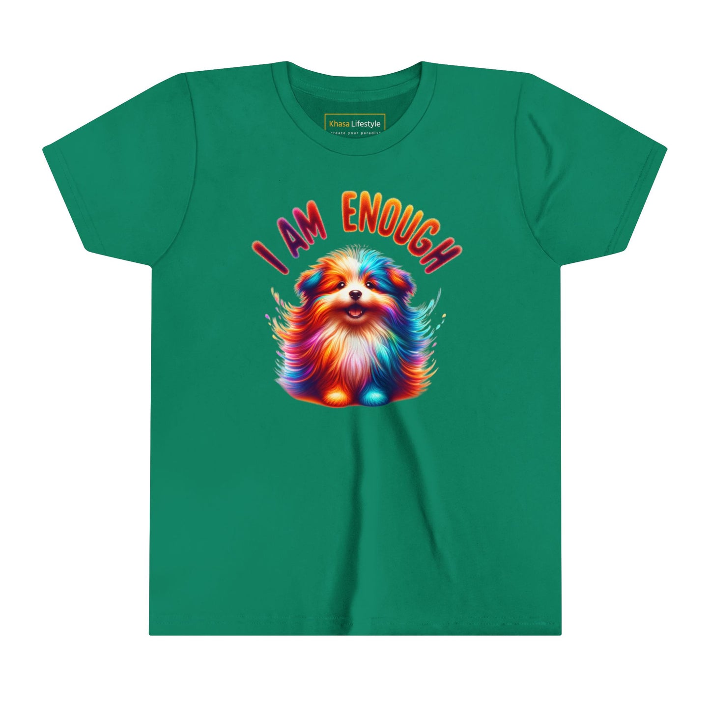 Vibrant Dog | I AM ENOUGH | Youth Graphic Tees | 35PS-Y