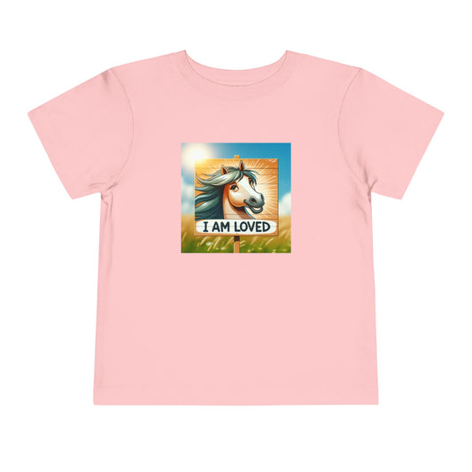Horse | I AM LOVED | Toddler Graphic Tees | #67 - 9d-T