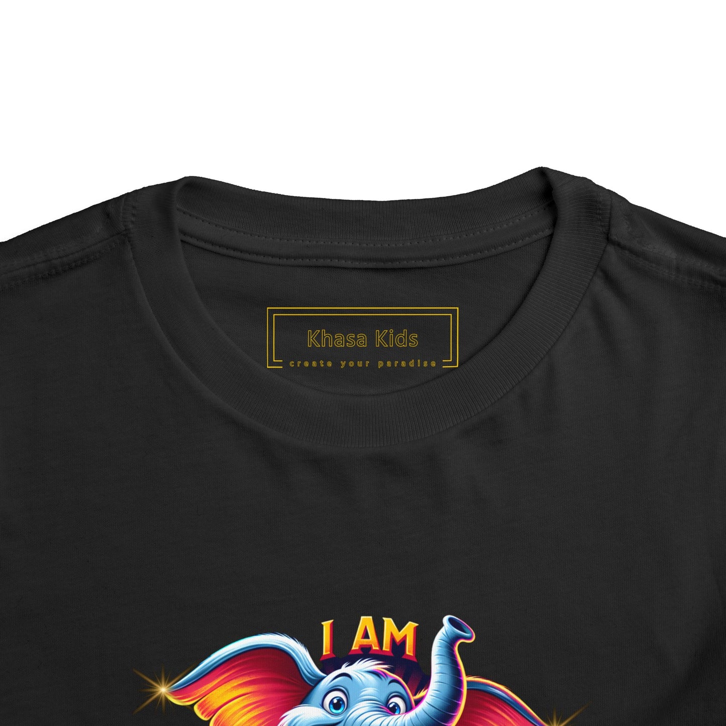 Happy Elephant | I AM BRAVE | Toddler Graphic Tees | 69RF-T