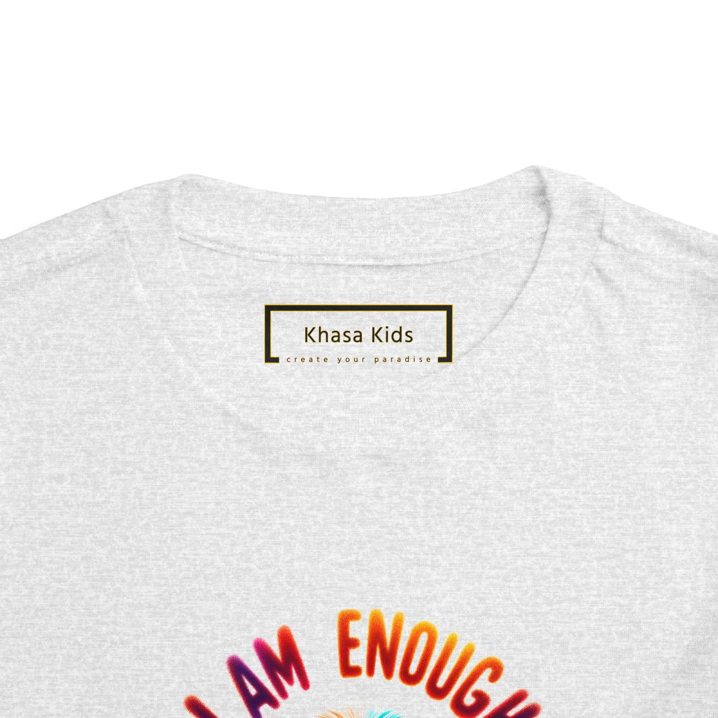 Vibrant Pup | I AM ENOUGH | Toddler Graphic Tees | 35PS-T