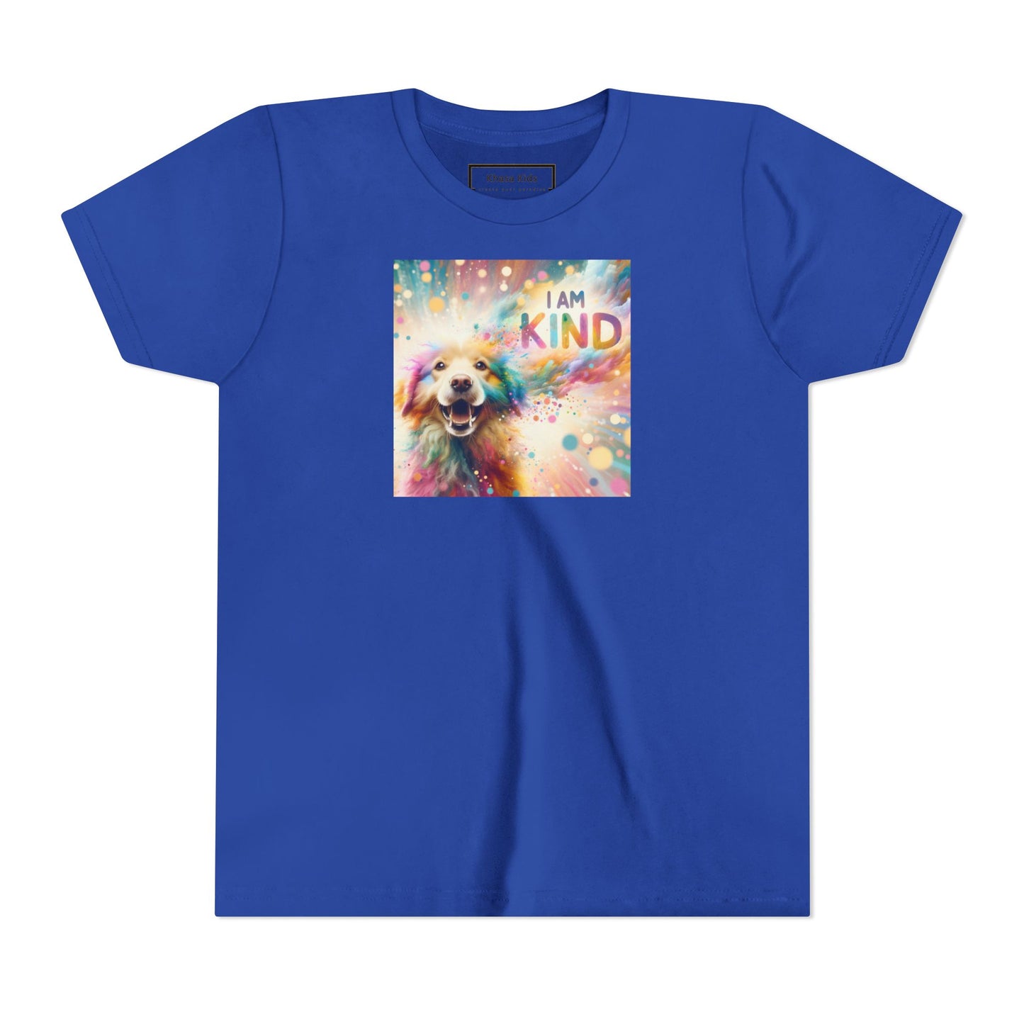 Burst of Color Dog | I AM KIND | Youth Graphic Tees | 4VT-Y