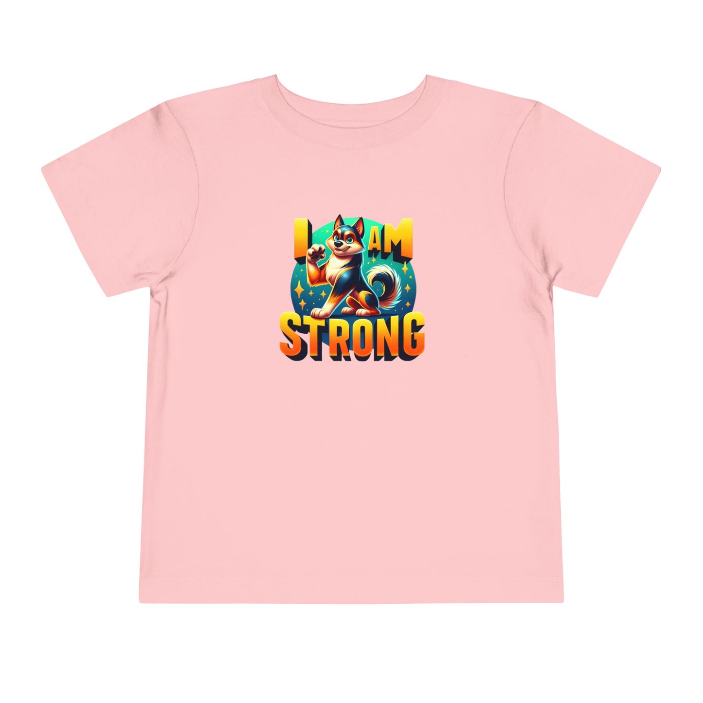 Dog Flex | I AM STRONG | Toddler Graphic Tees | 61JP-T