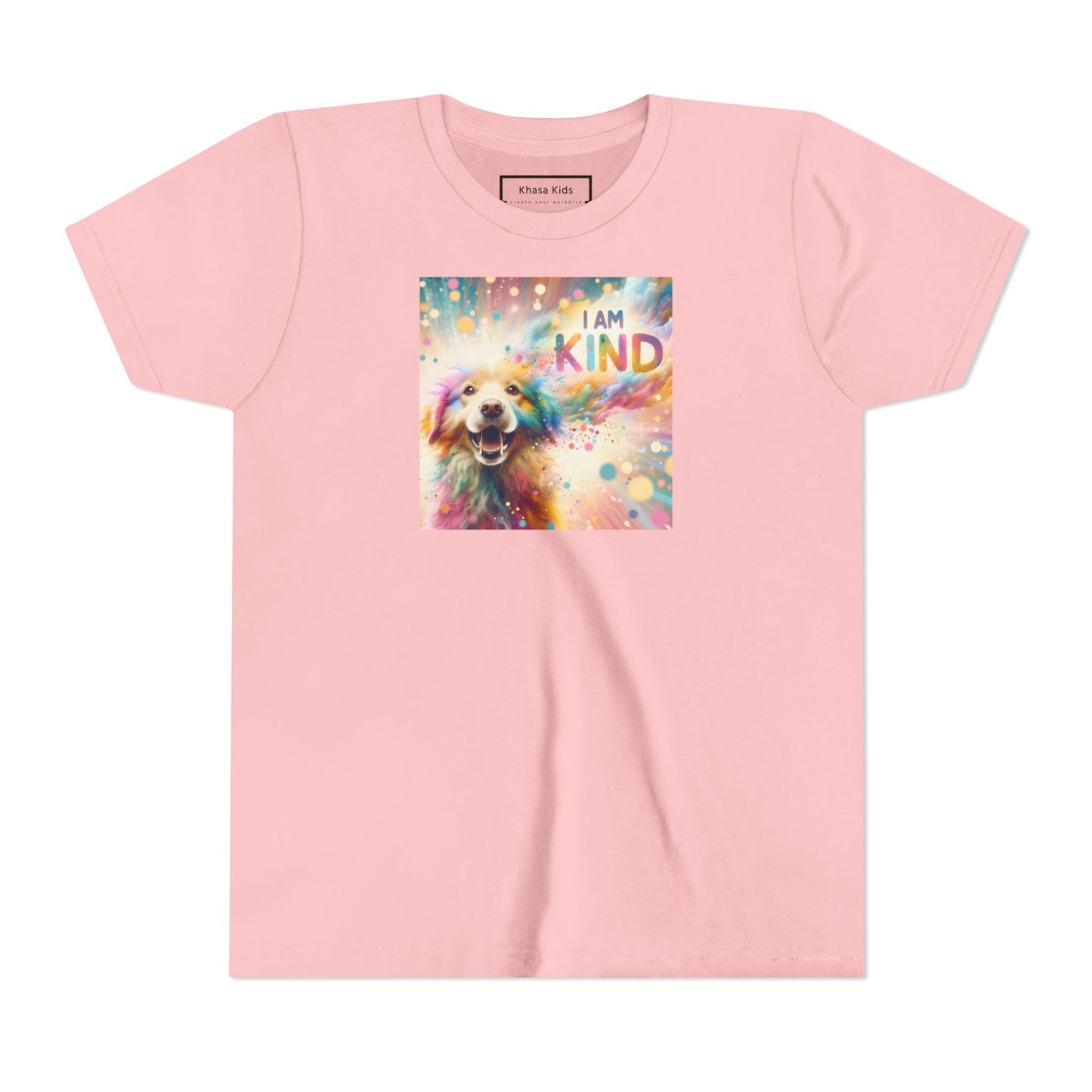 Burst of Color Dog | I AM KIND | Youth Graphic Tees | 4VT-Y