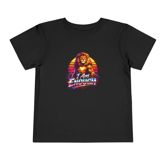 Lion | I AM ENOUGH | Toddler Graphic Tees | #KK-005-T