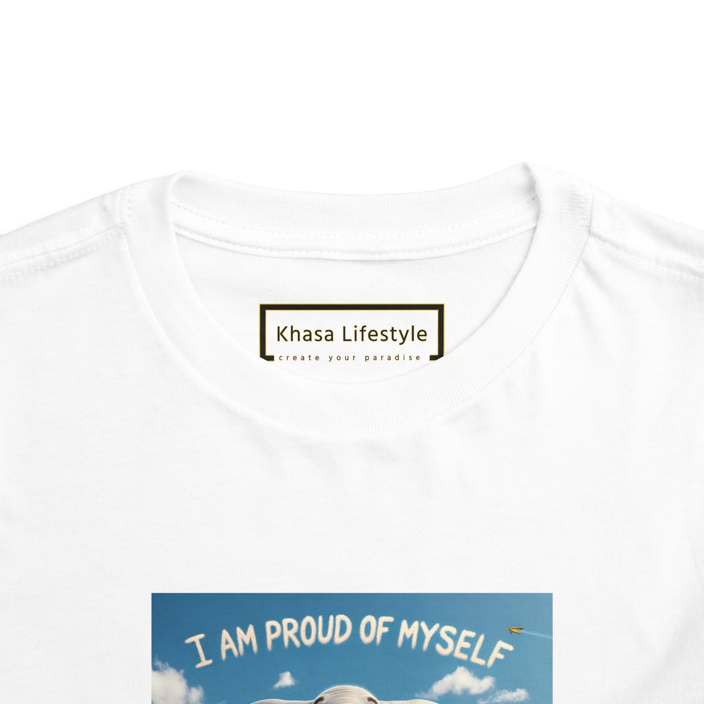 Elephant | I AM PROUD OF MYSELF | Toddler Graphic Tees | #67-ff-T