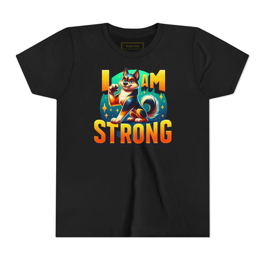Dog Flex | I AM STRONG | Youth Graphic Tees | 61JP-Y