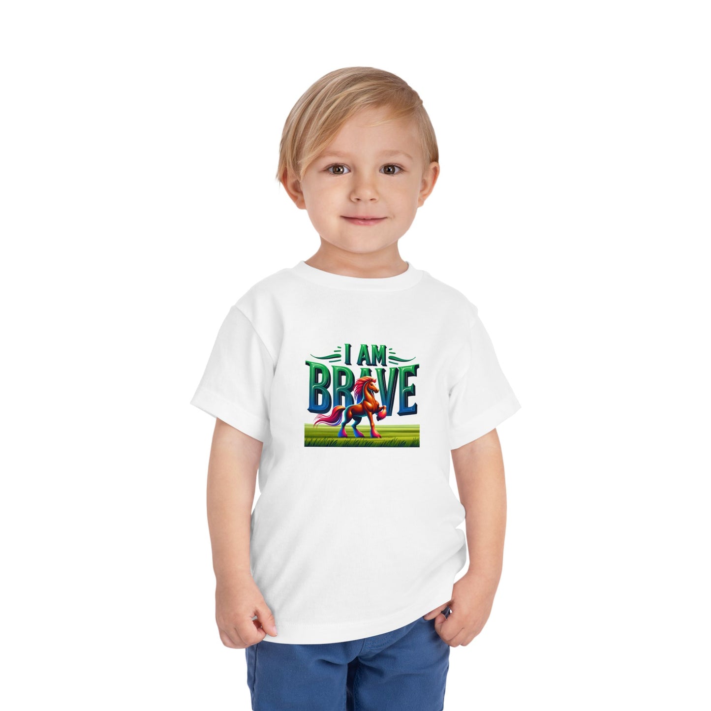 Horse | I AM BRAVE | Toddler Graphic Tees | 50VN-T