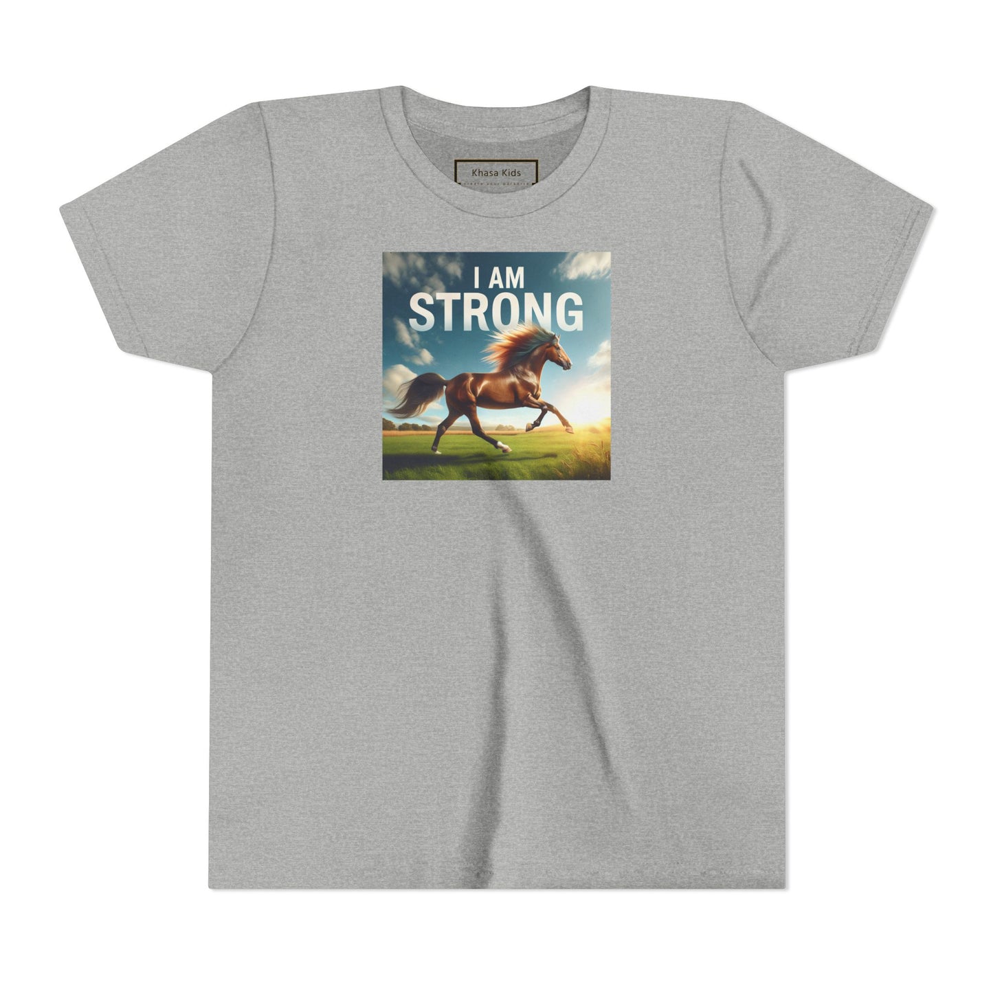 Horse | I AM STRONG | Youth Graphic Tees | #670-7e6-Y