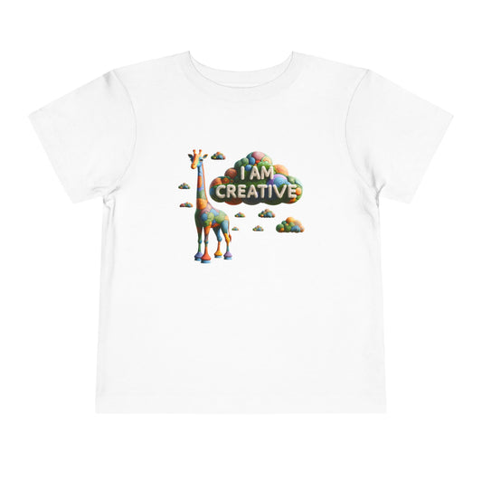 Giraffe | I AM CREATIVE | Toddler Graphic Tees | #68-d2-T
