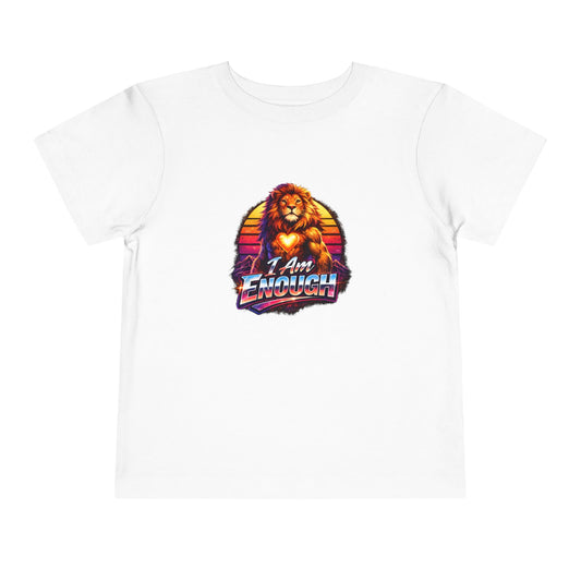 Lion | I AM ENOUGH | Toddler Graphic Tees | #KK-005-T