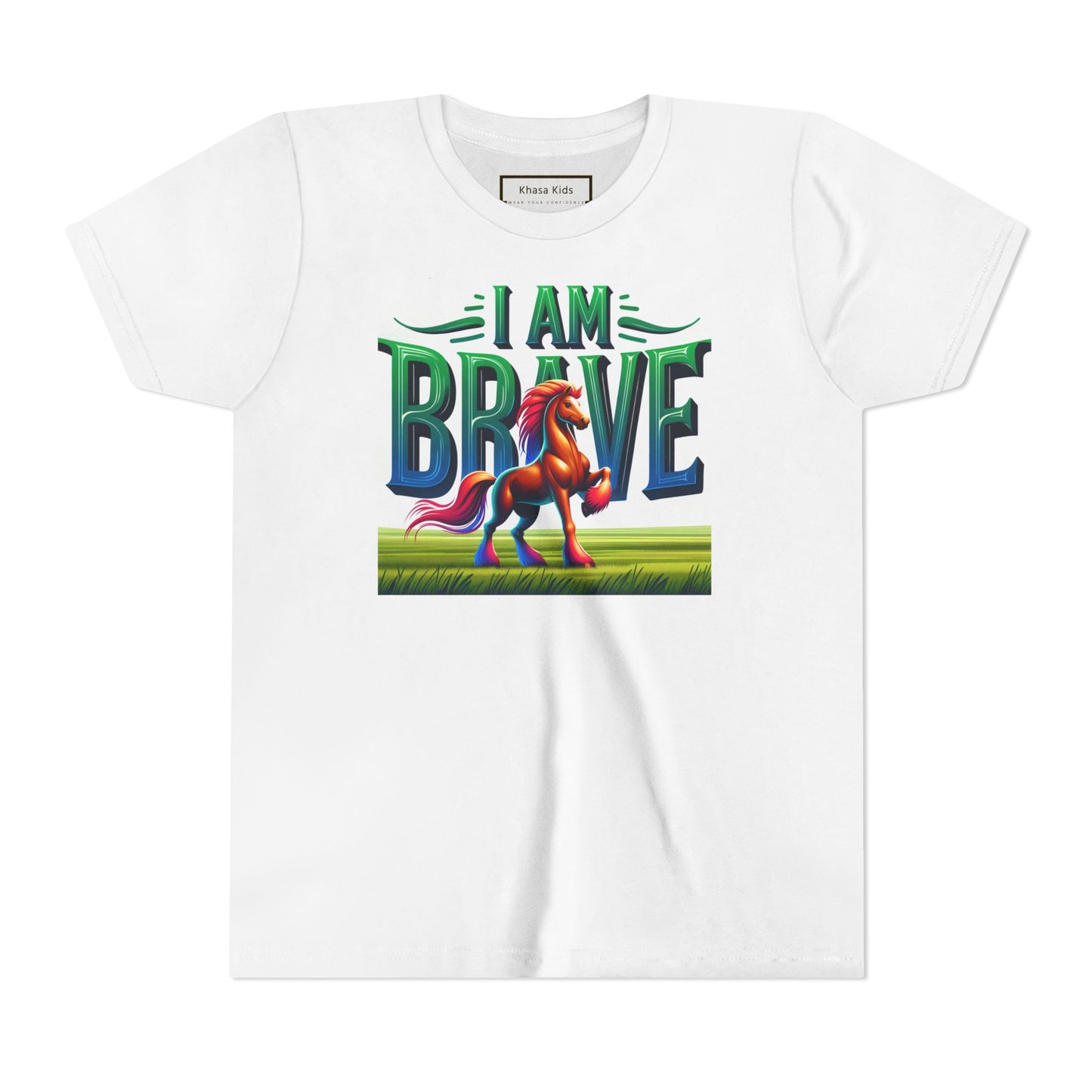 Horse | I AM BRAVE | Youth Graphic Tees | 50VN-Y