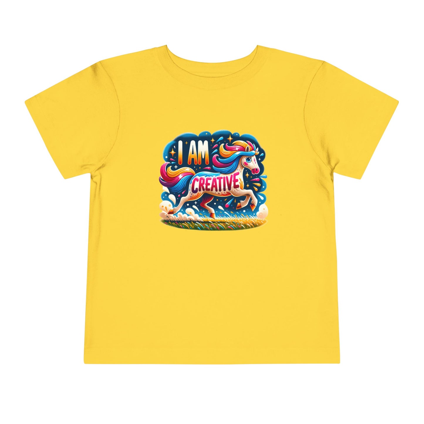 Unicorn Horse | I AM CREATIVE | Toddler Graphic Tees | 74RG-T