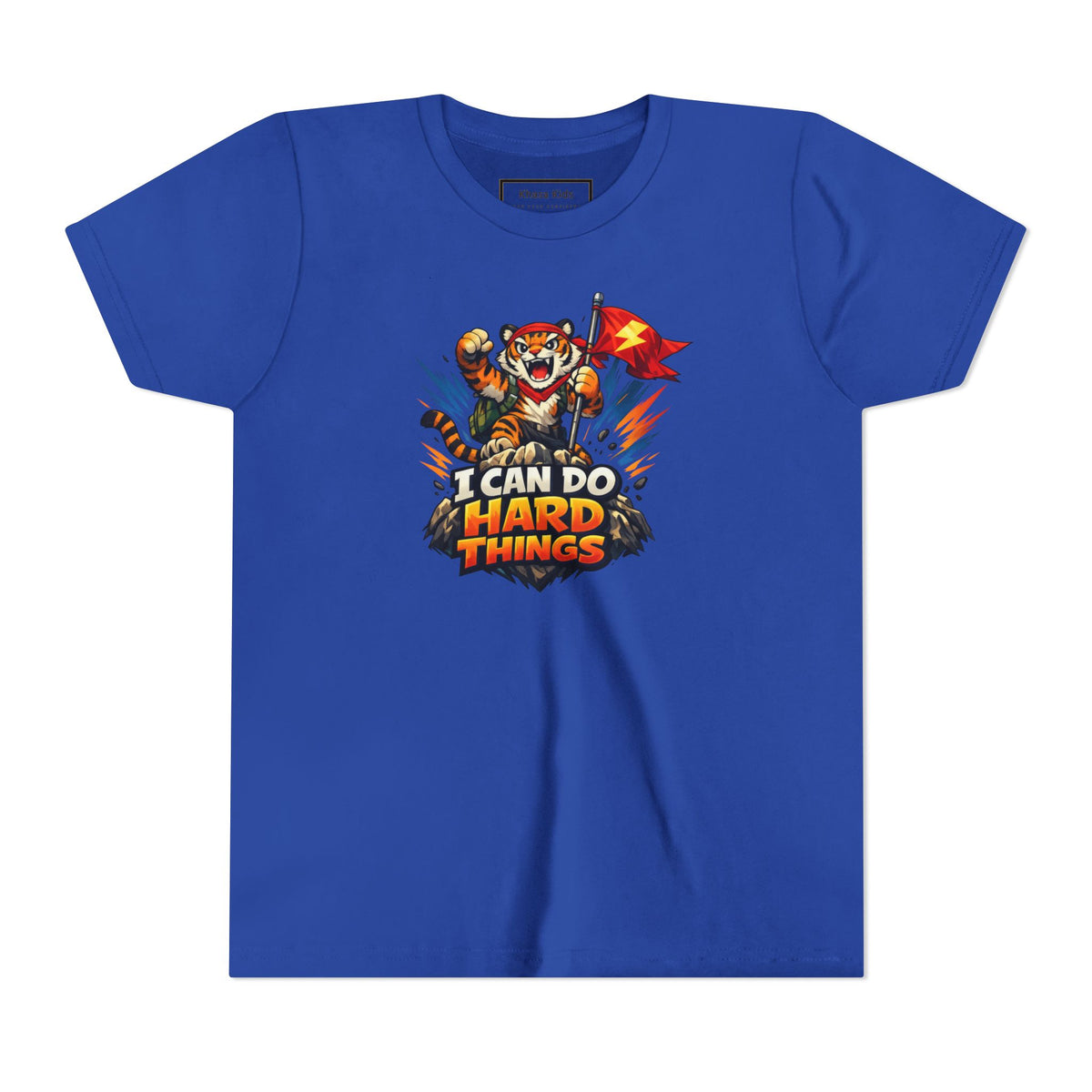 Tiger | I CAN DO HARD THINGS | Youth Graphic Tees | #KK-006-Y