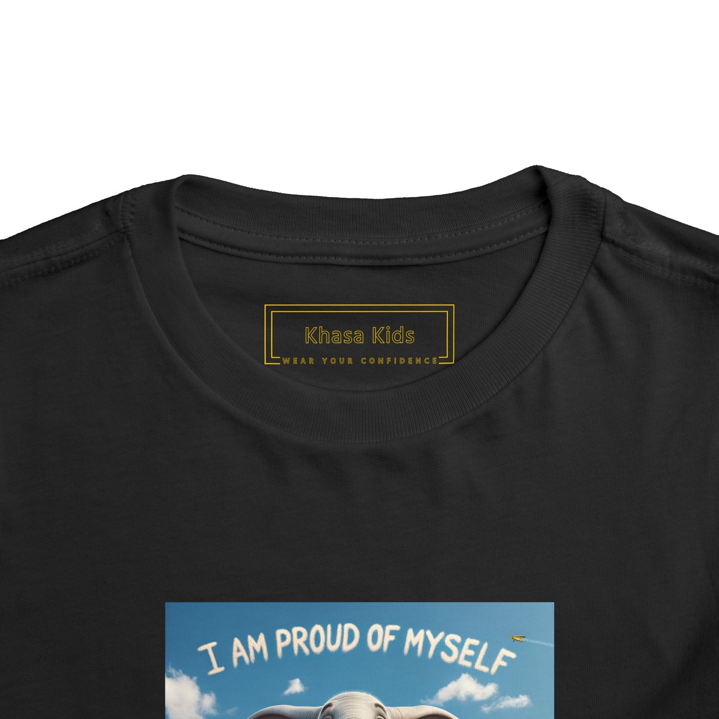 Elephant | I AM PROUD OF MYSELF | Toddler Graphic Tees | #67-ff-T