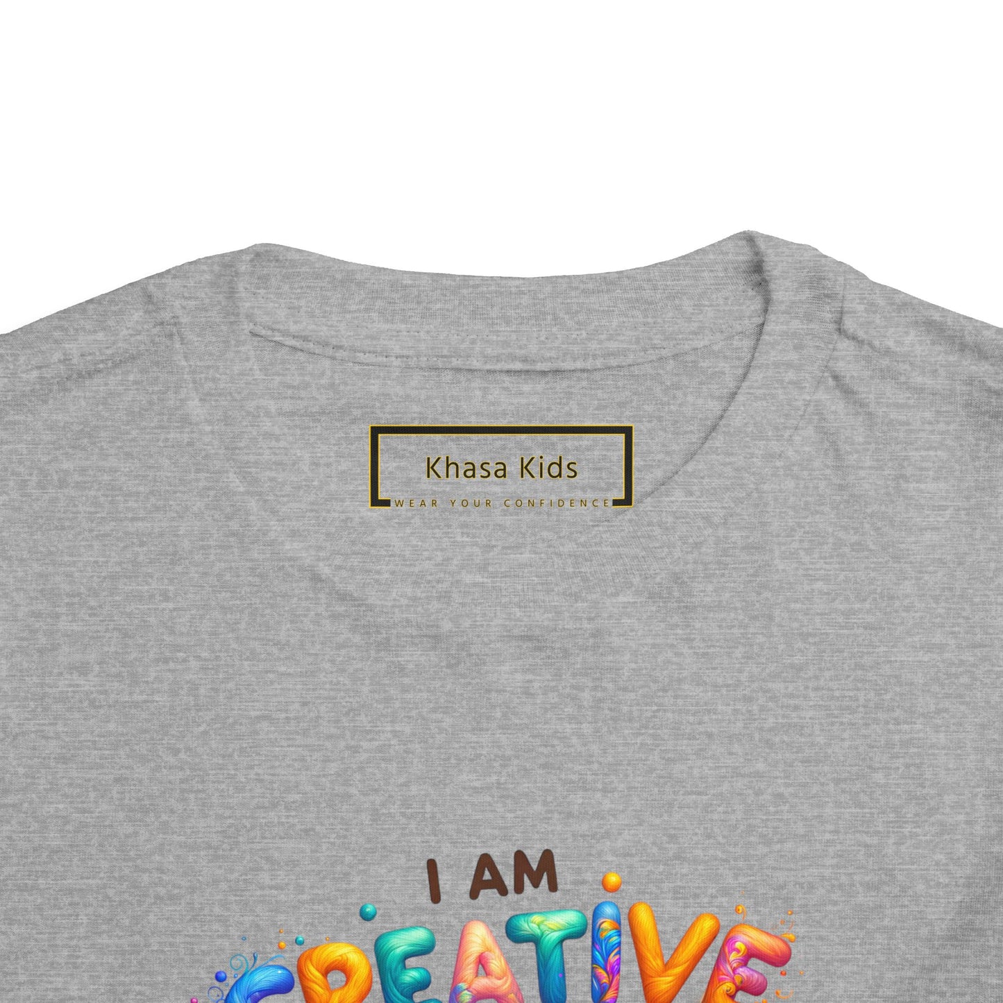 Creative Cat | I AM CREATIVE | Toddler Graphic Tees | 37FM-T