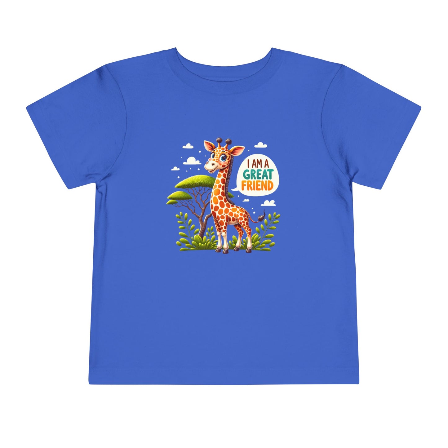 Giraffe |  I AM A GREAT FRIEND | Toddler Graphic Tees | #68-05-T