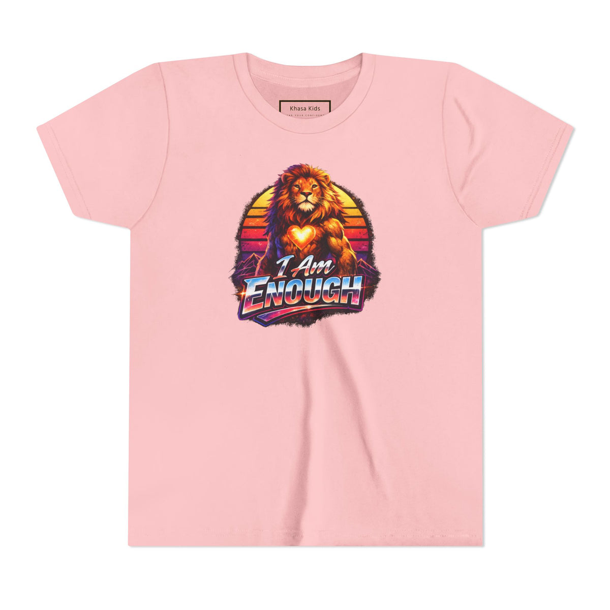 Lion | I AM ENOUGH | Youth Graphic Tees | #KK-005-Y