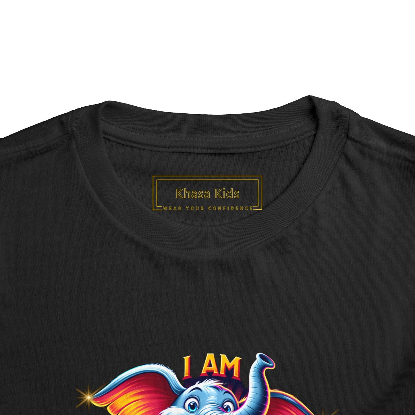 Happy Elephant | I AM BRAVE | Toddler Graphic Tees | 69RF-T