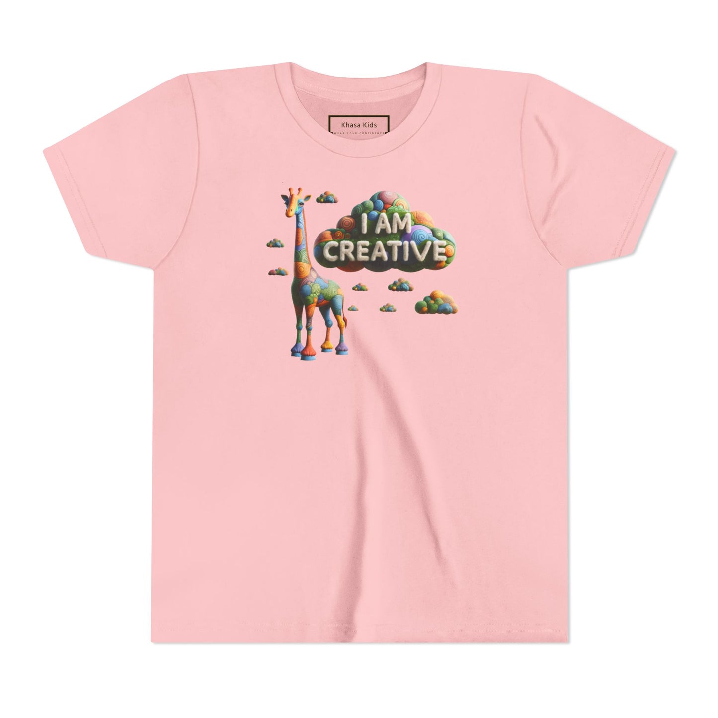 Giraffe |  I AM CREATIVE | Youth Graphic Tees | #68-d2-Y