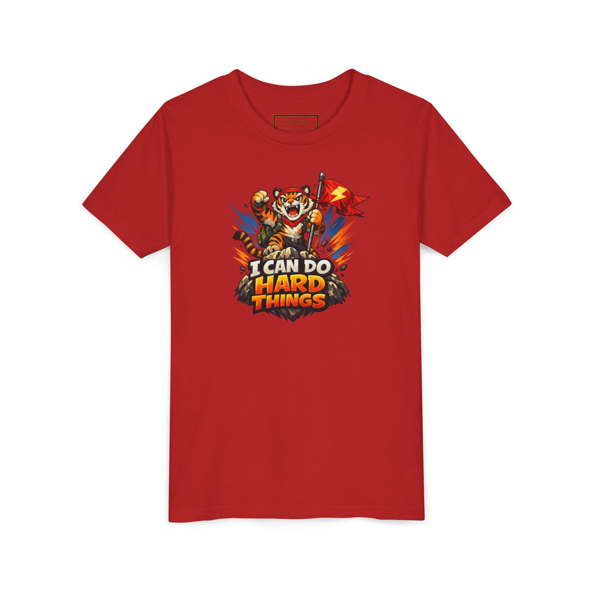 Tiger | I CAN DO HARD THINGS | Youth Graphic Tees | #KK-006-Y
