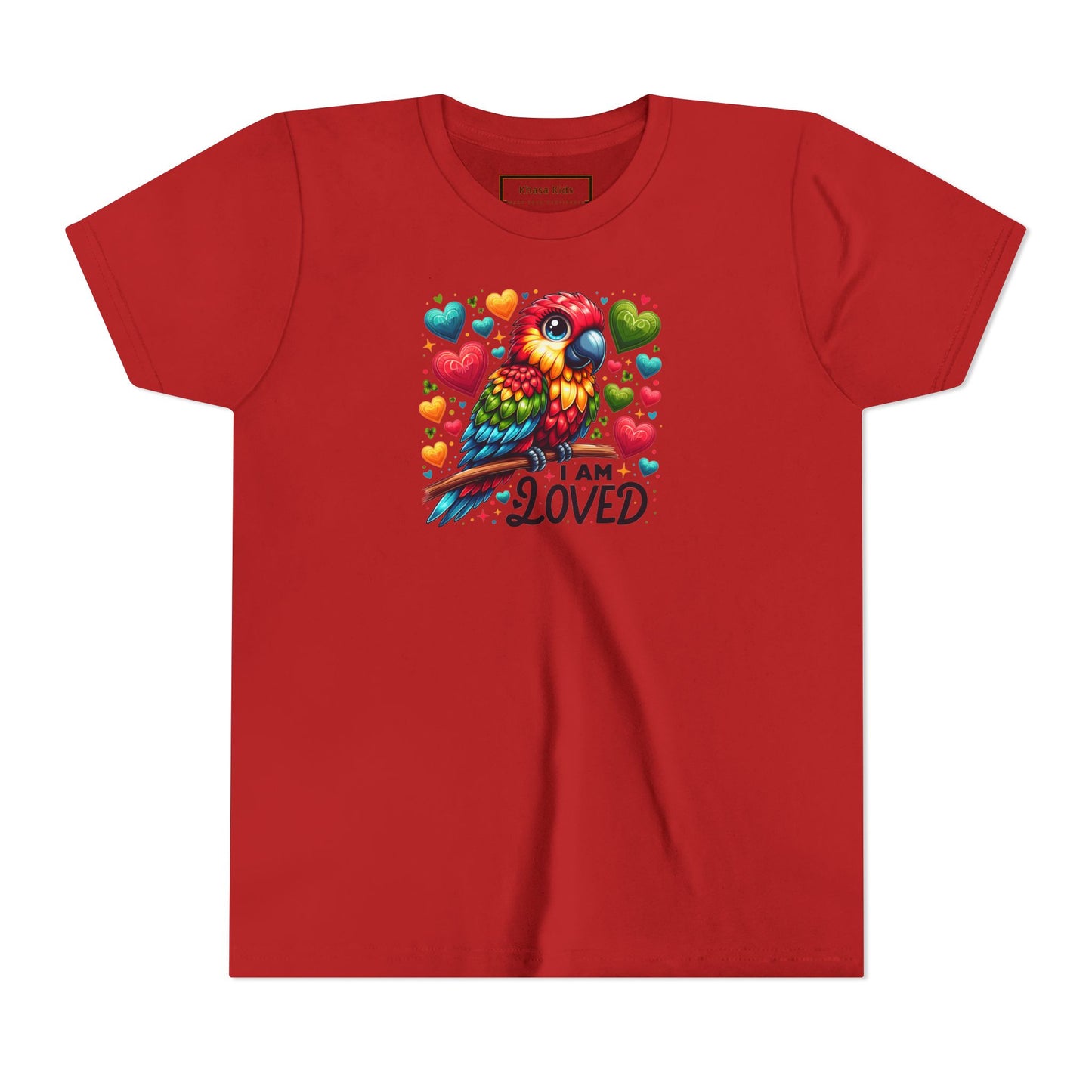 Parrot |  I AM LOVED | Youth Graphic Tees | #68-ad-Y