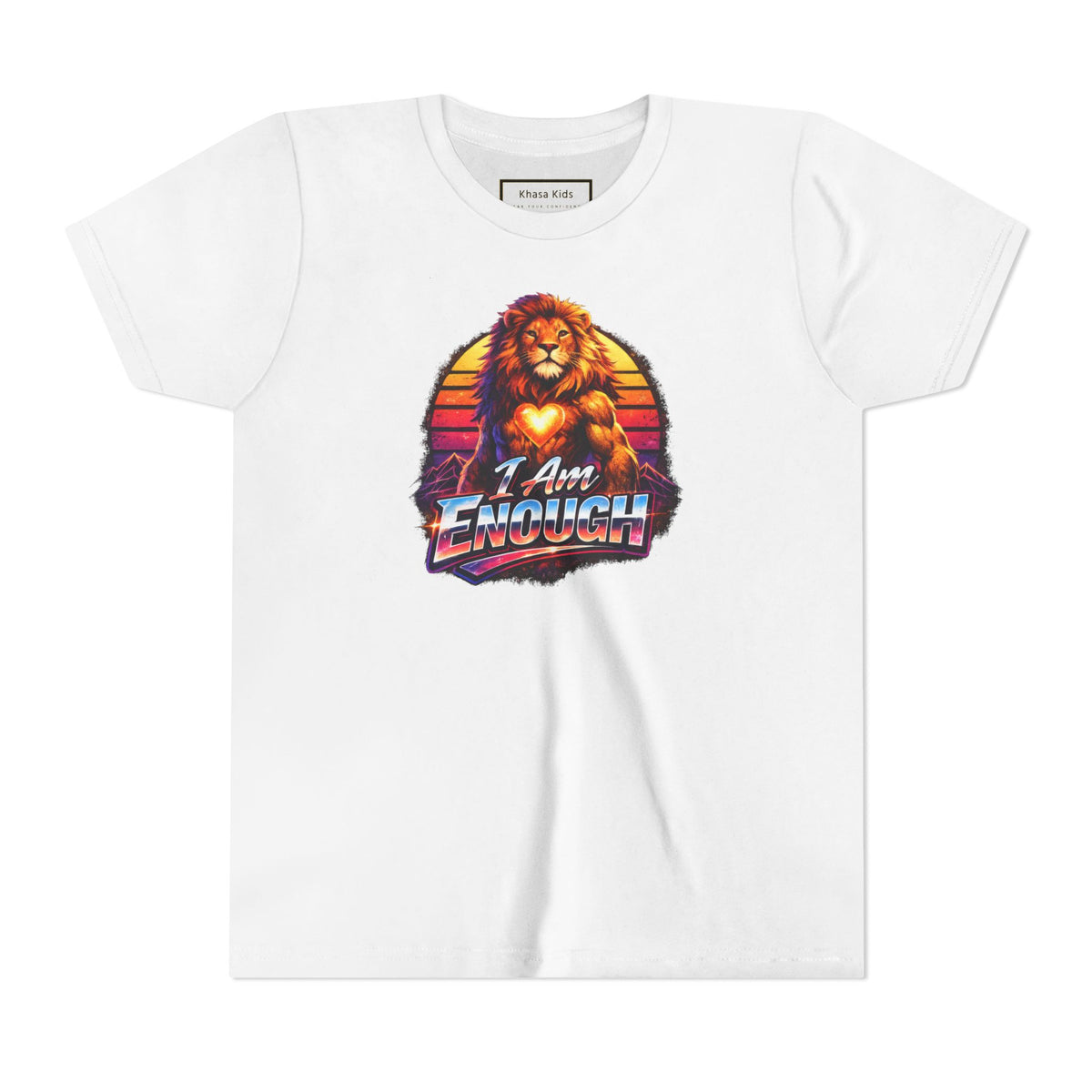 Lion | I AM ENOUGH | Youth Graphic Tees | #KK-005-Y