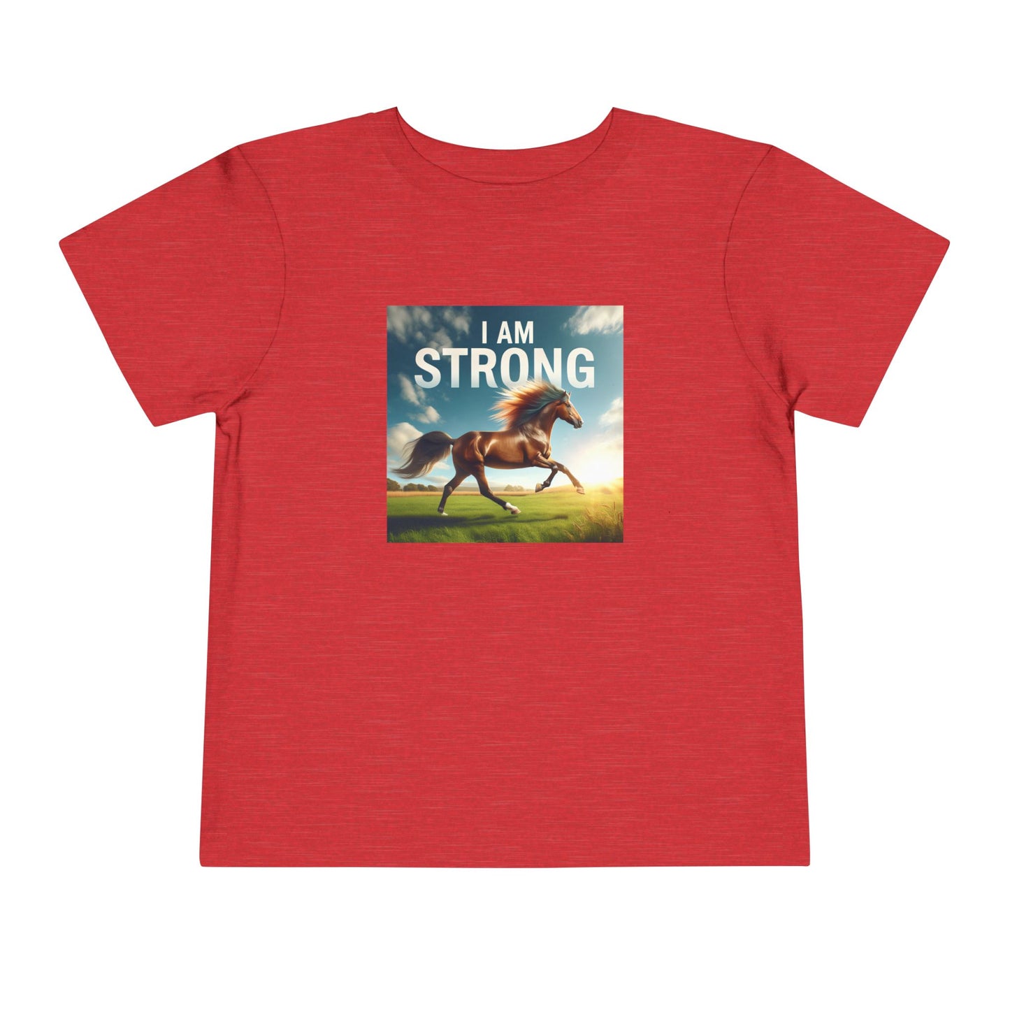 Horse | I AM STRONG | Toddler Graphic Tees | #670-7e6-T