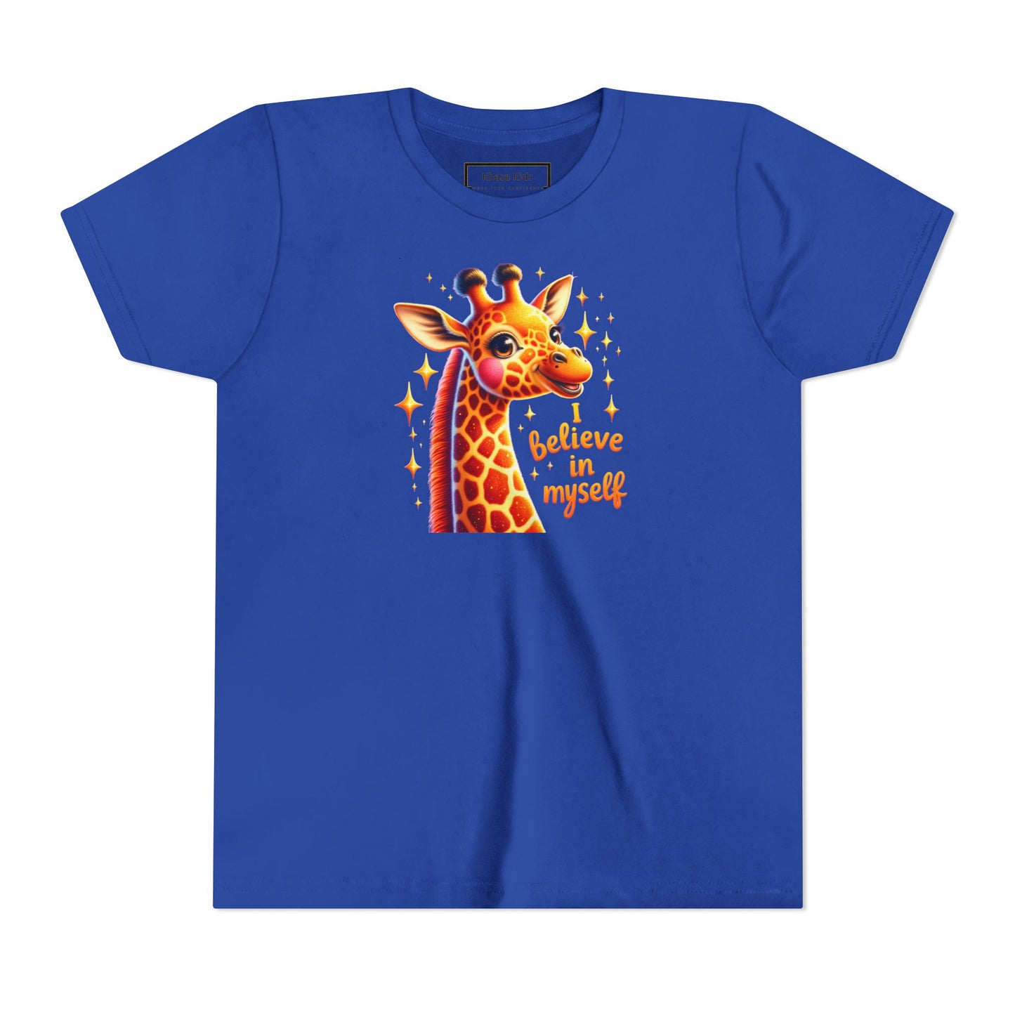 Giraffe | I BELIEVE IN MYSELF | Youth Graphic Tees | #68-c8-Y
