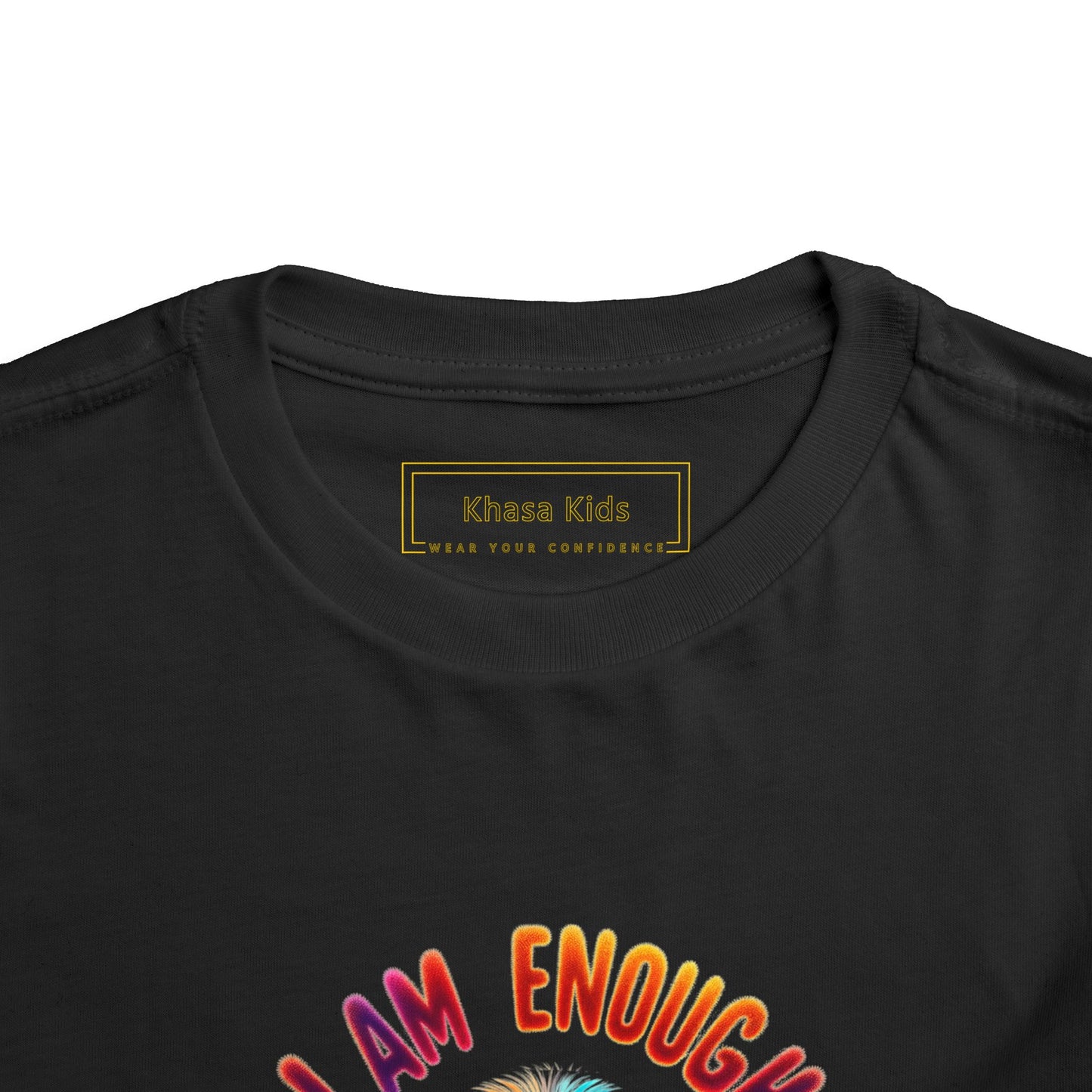 Vibrant Pup | I AM ENOUGH | Toddler Graphic Tees | 35PS-T