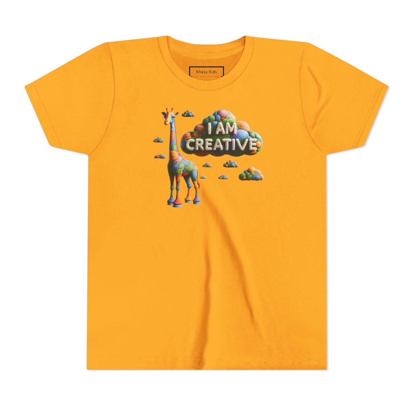 Giraffe |  I AM CREATIVE | Youth Graphic Tees | #68-d2-Y