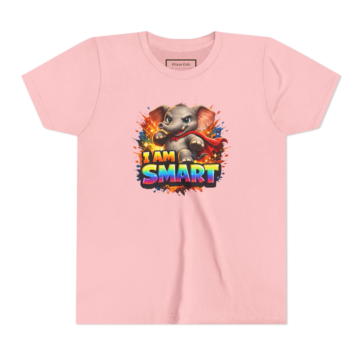 Elephant | I AM SMART | Youth Graphic Tees | #KK-004-Y