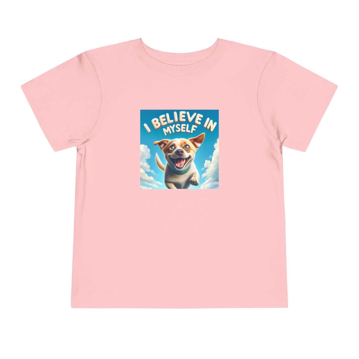 Dog in Sky | I BELIEVE IN MYSELF | Toddler Graphic Tees | 97MM-T