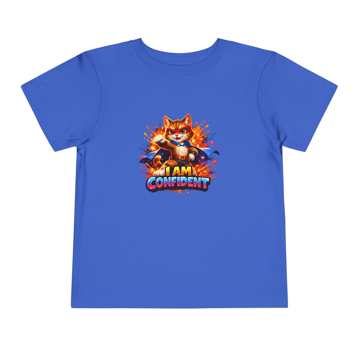 Cat | I AM CONFIDENT | Toddler Graphic Tees | #KK-002-T