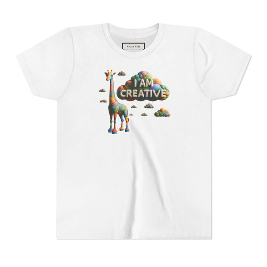Giraffe |  I AM CREATIVE | Youth Graphic Tees | #68-d2-Y