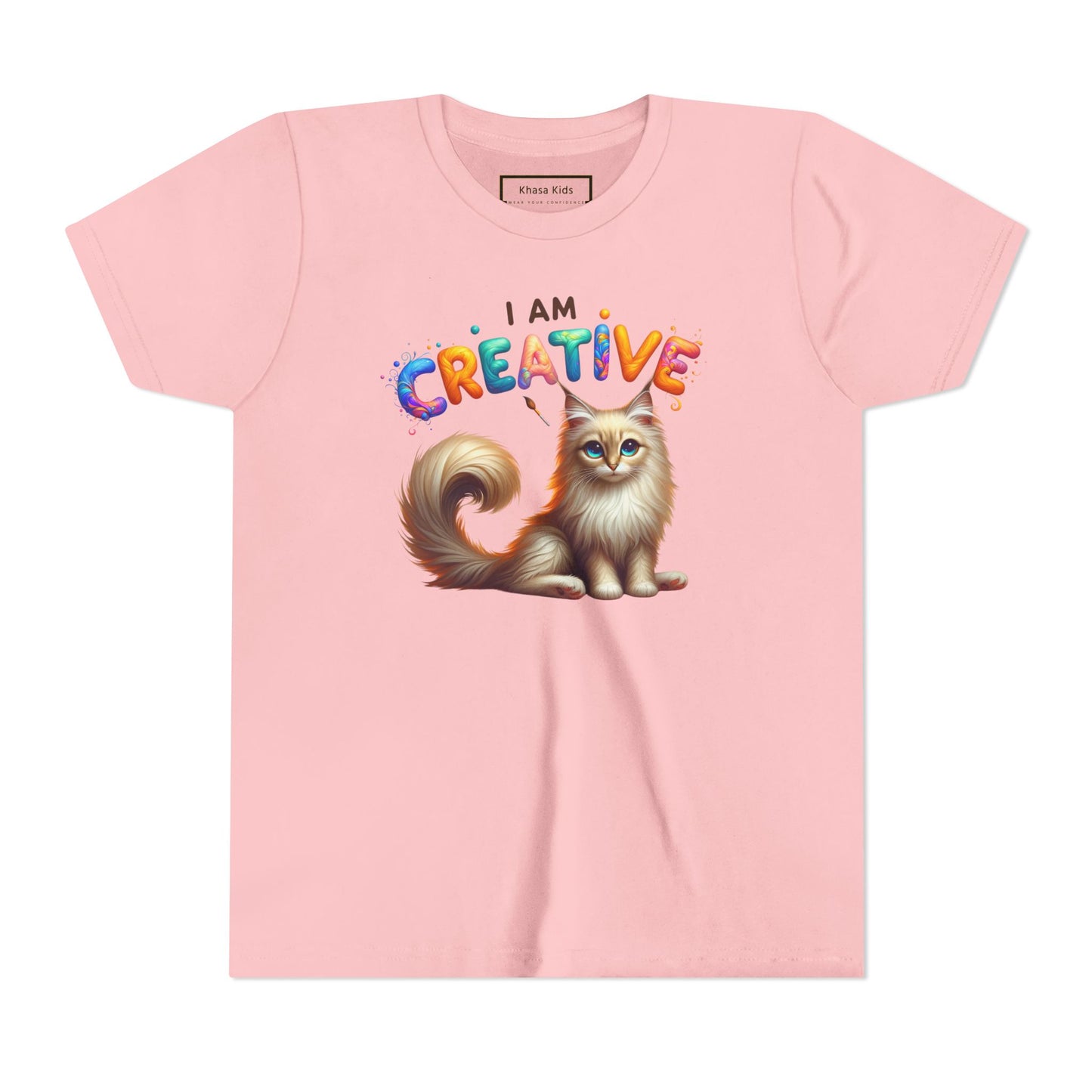 Creative Cat | I AM CREATIVE | Youth Graphic Tees | 37FM-Y