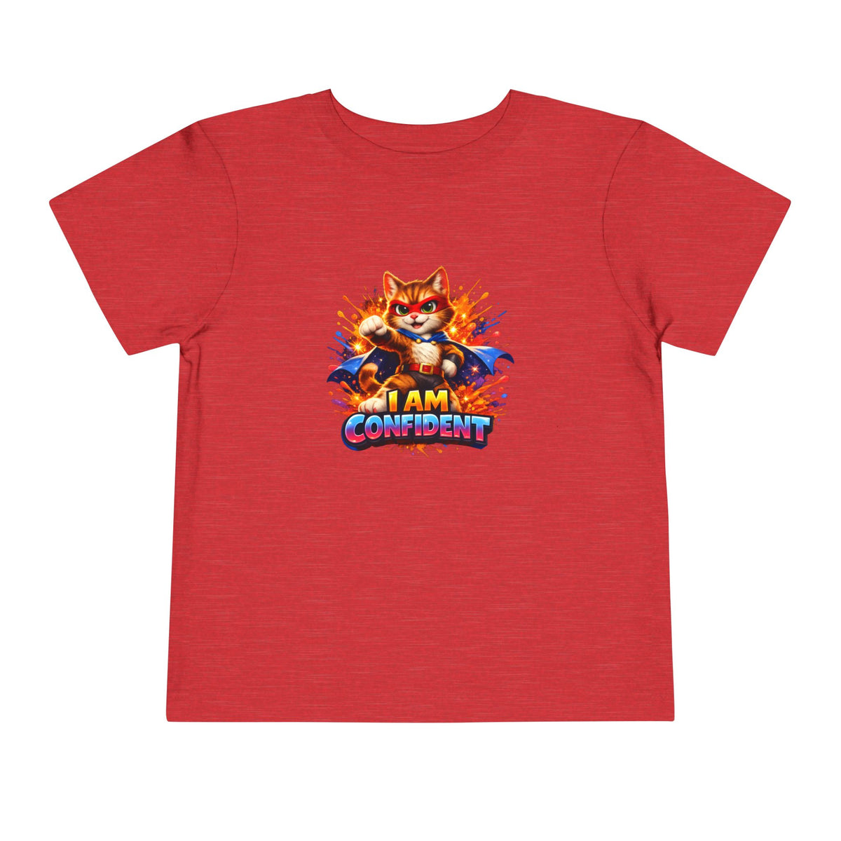 Cat | I AM CONFIDENT | Toddler Graphic Tees | #KK-002-T