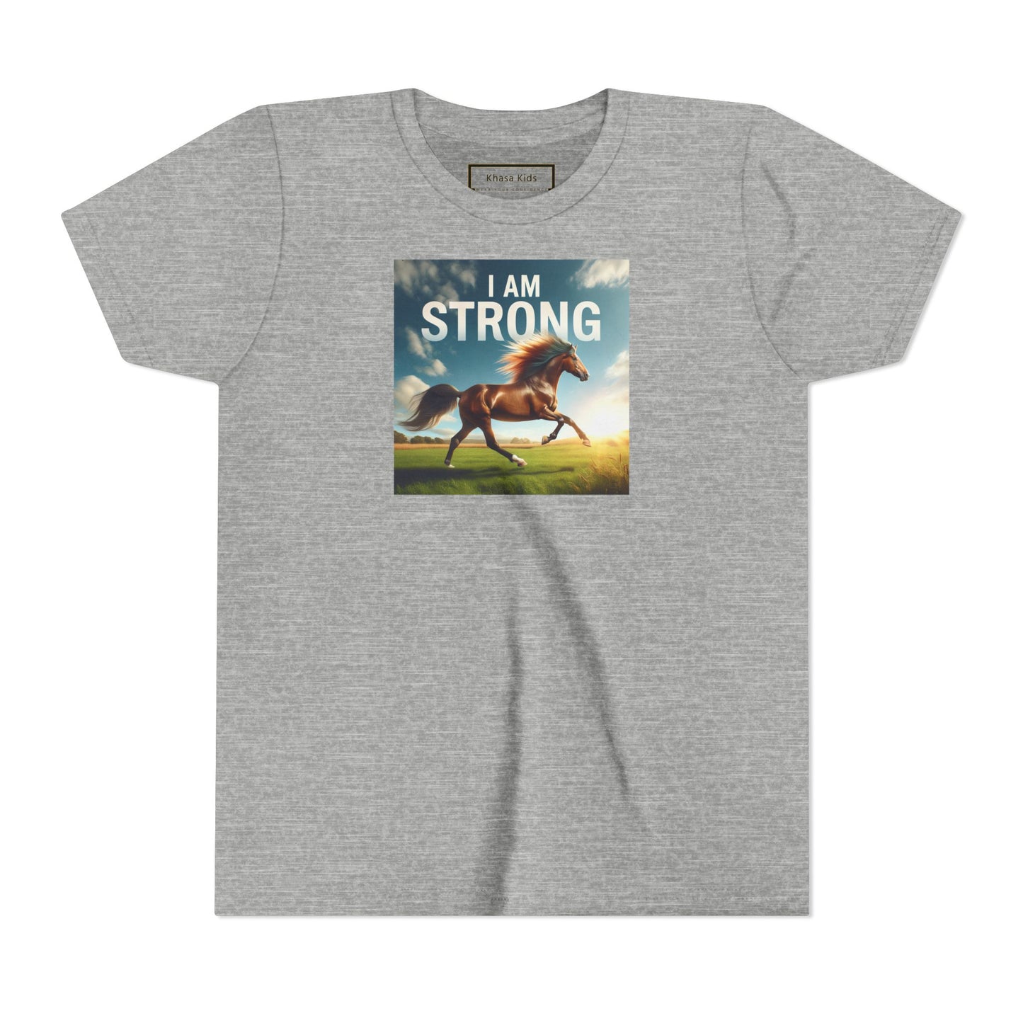 Horse | I AM STRONG | Youth Graphic Tees | #670-7e6-Y