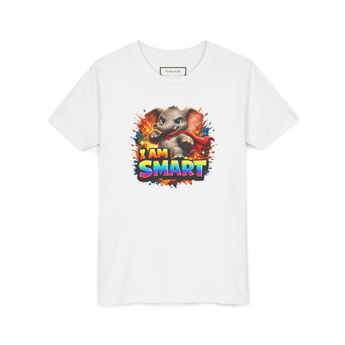 Elephant | I AM SMART | Youth Graphic Tees | #KK-004-Y