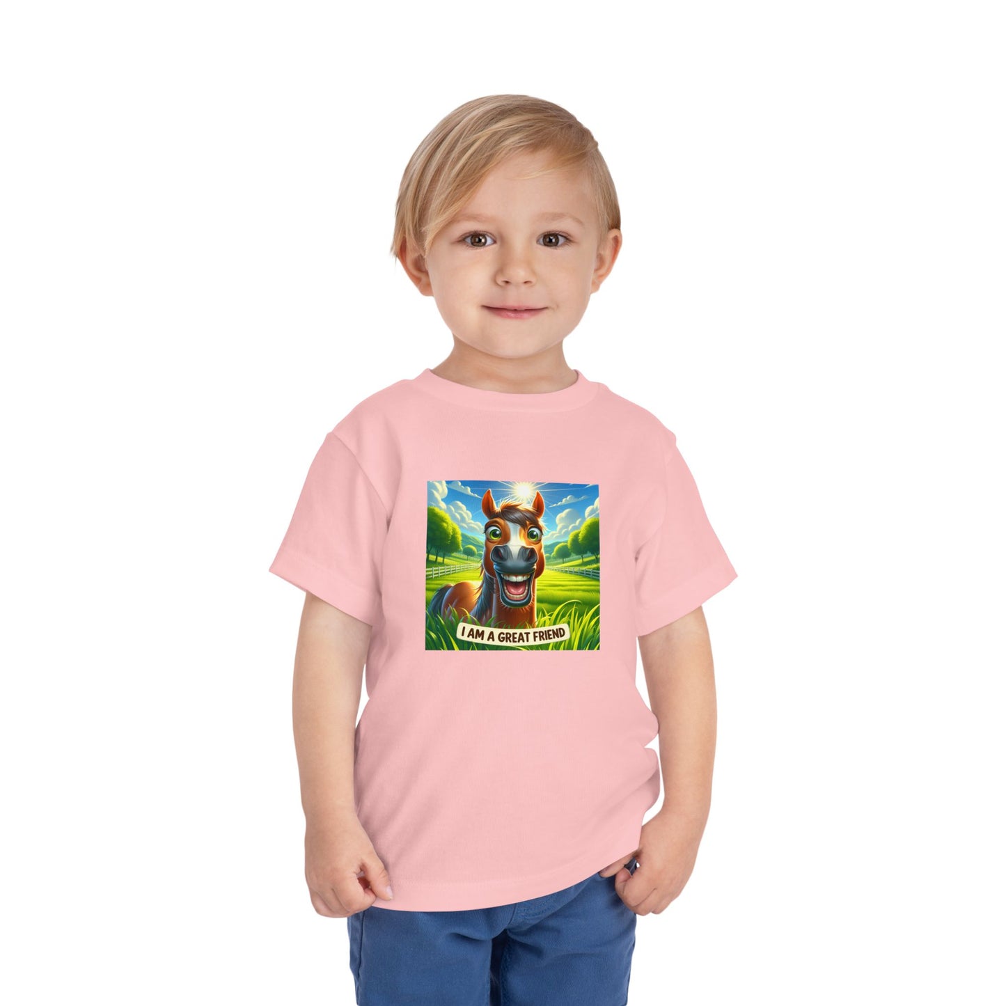 Horse | I AM A GREAT FRIEND | Toddler Graphic Tees | #67-54-T
