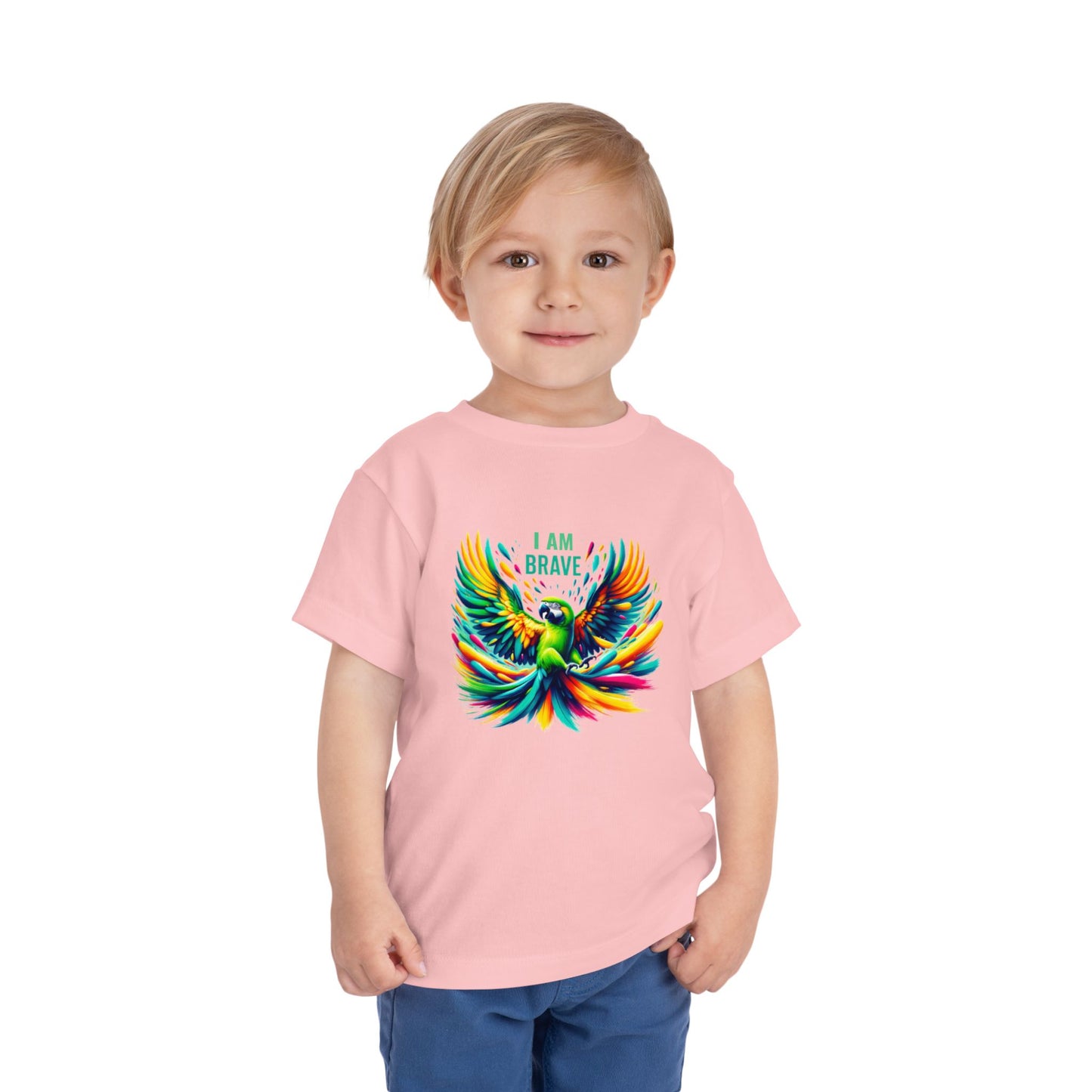 Parrot | I AM BRAVE | Toddler Graphic Tees | #68-1f-T