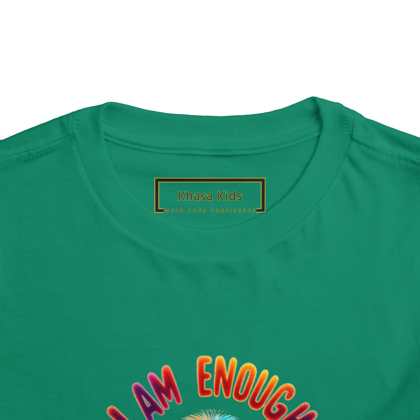 Vibrant Pup | I AM ENOUGH | Toddler Graphic Tees | 35PS-T